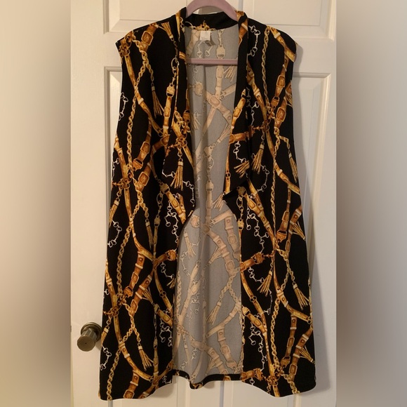Vest - Equestrian theme print - Picture 1 of 6
